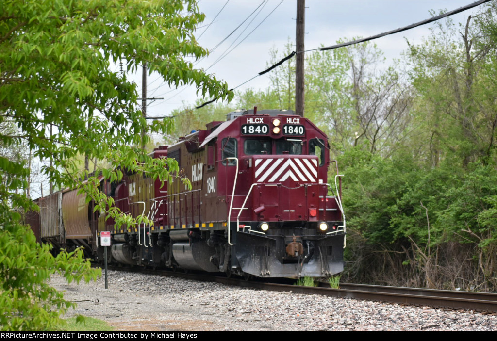 TRRA Job heading towards Valley Junction